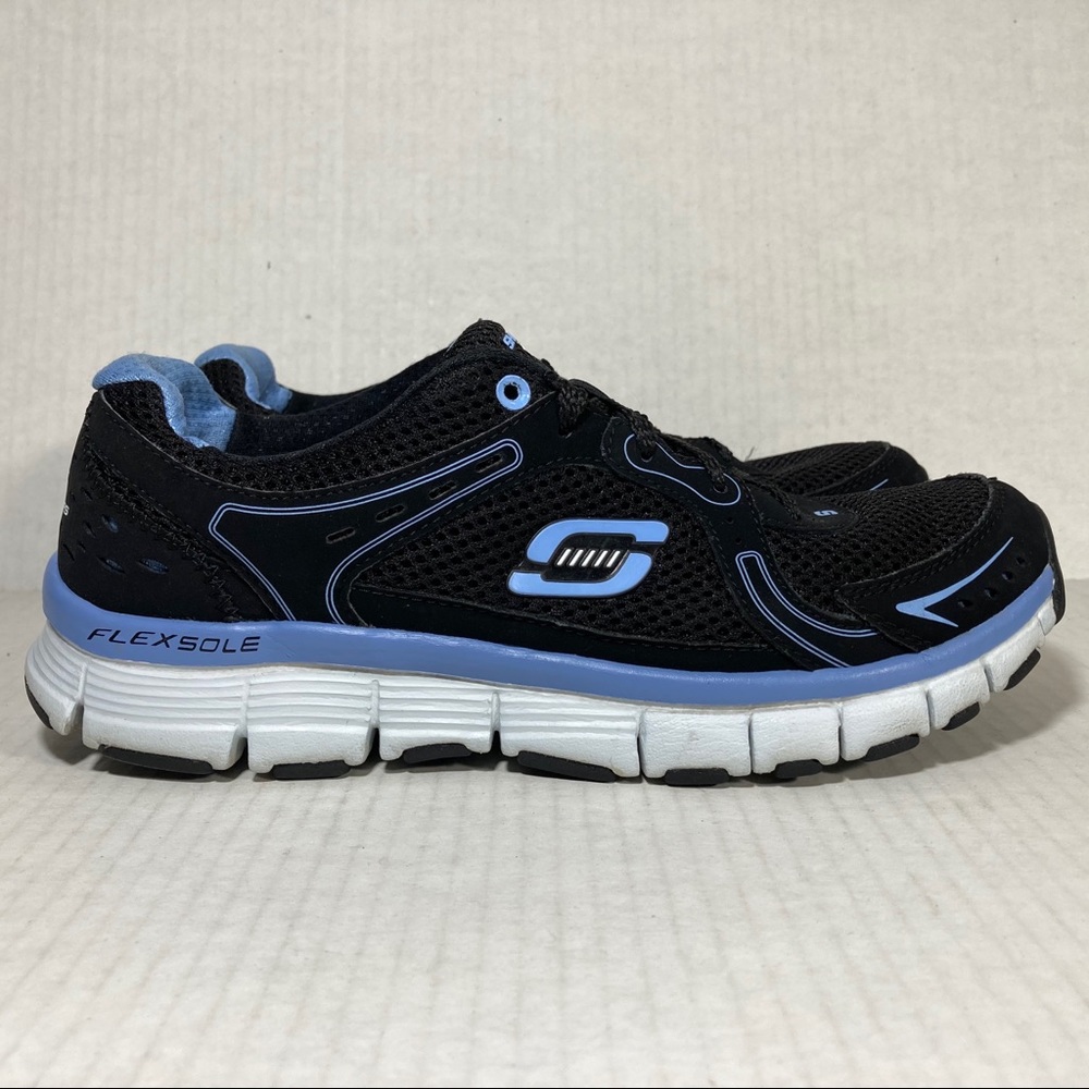 Skechers Sport Flexsole Gym Fitness Workout Trainer Running Shoes Sz 7.5 11668R
